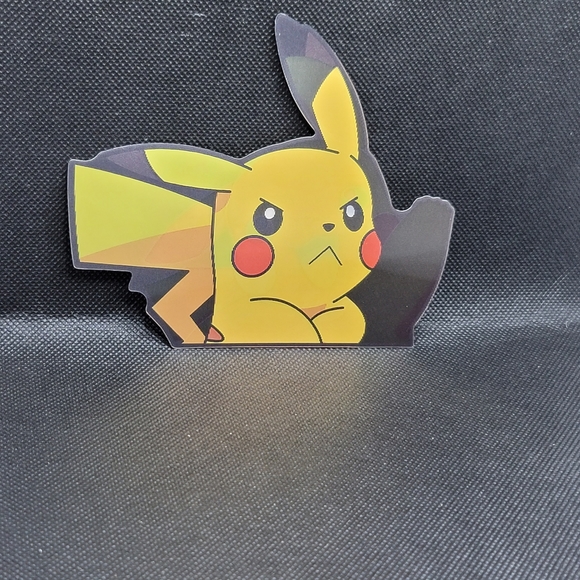3/$15 Pikachu Holographic Motion Decal - Pokemon Lenticular Sticker - Picture 3 of 3